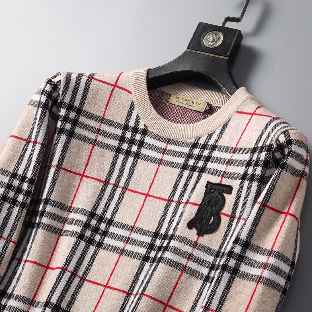 💃🖤Burberry Classical Pattern Sweaters - Picture 5 of 7